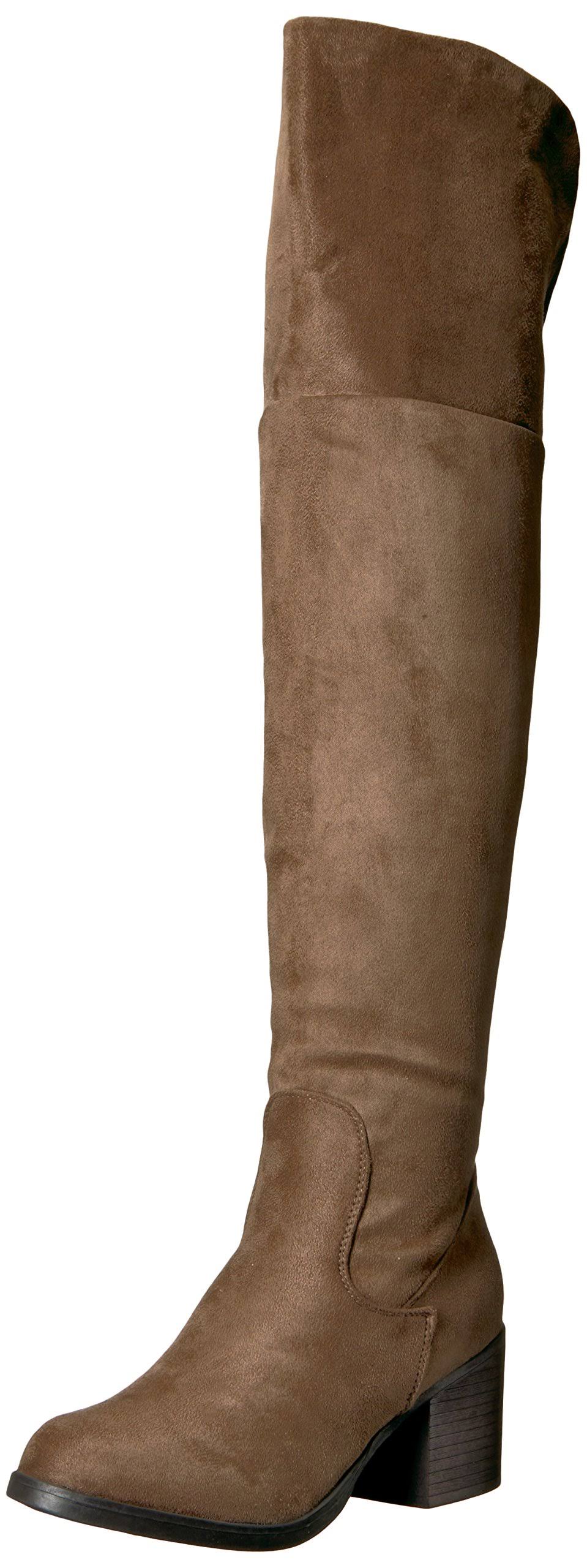 Taupe Wide Calf Female Dress 8.5 W988265