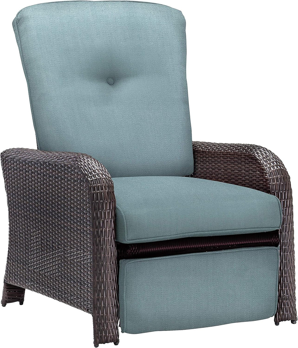 Blue Luxury Recliner F950