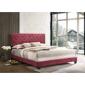 Full Tufted Upholstered Bed I104