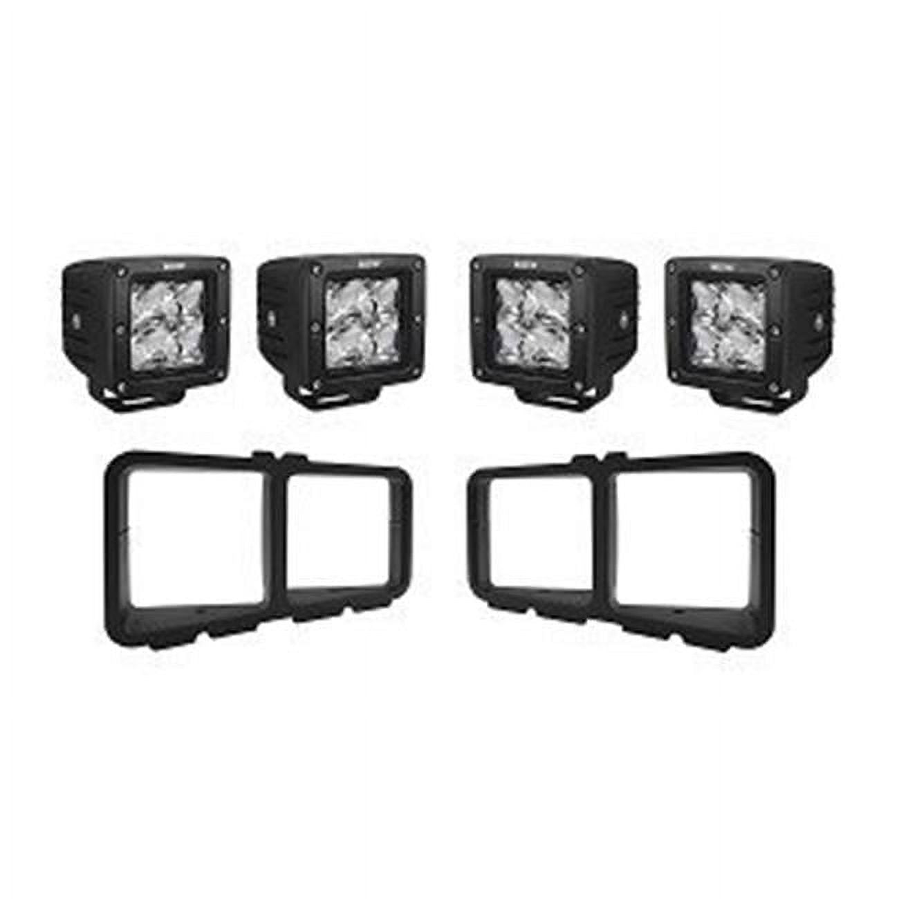 Black Bumper LED Light Kit D7785