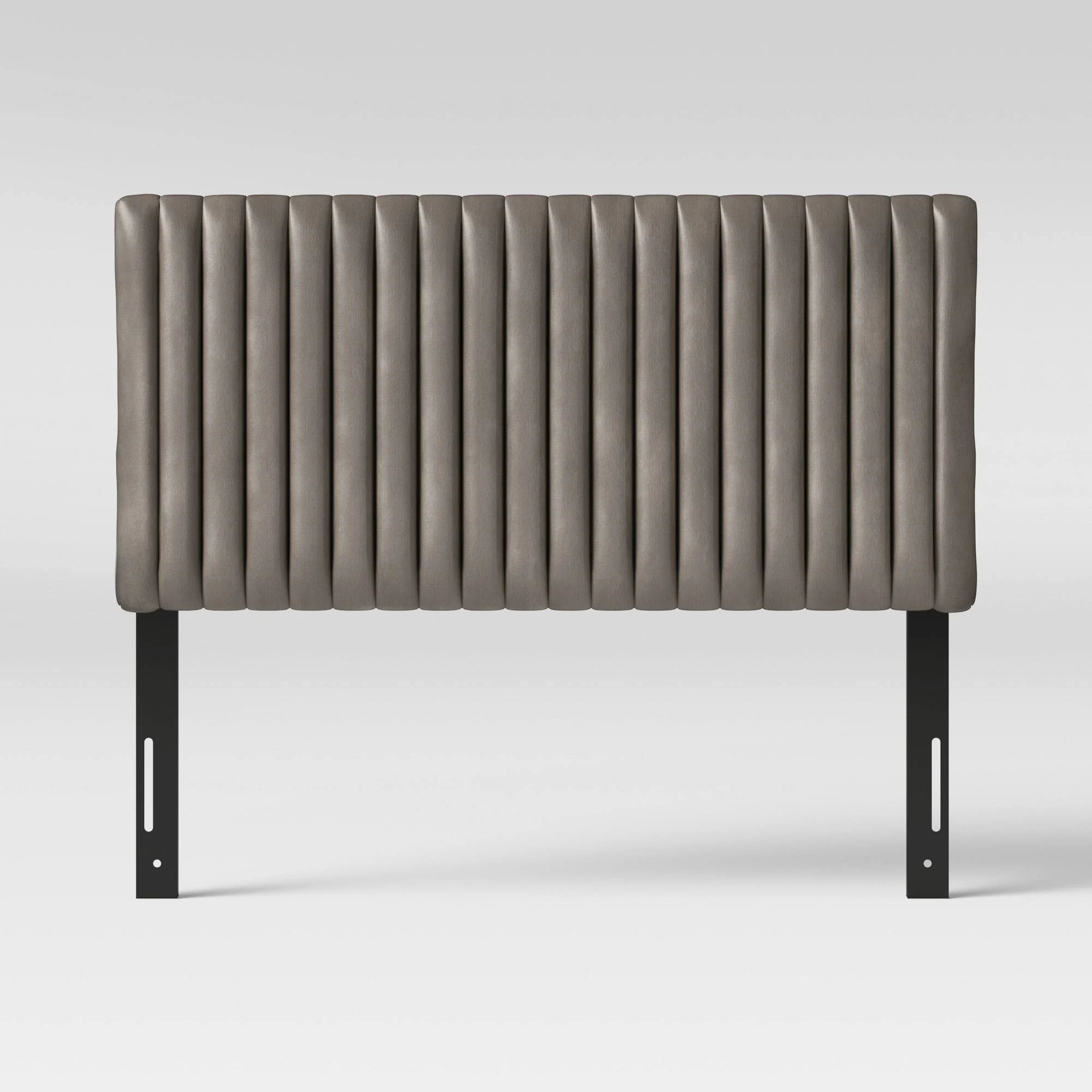 California King Velvet Channel Headboard Z529