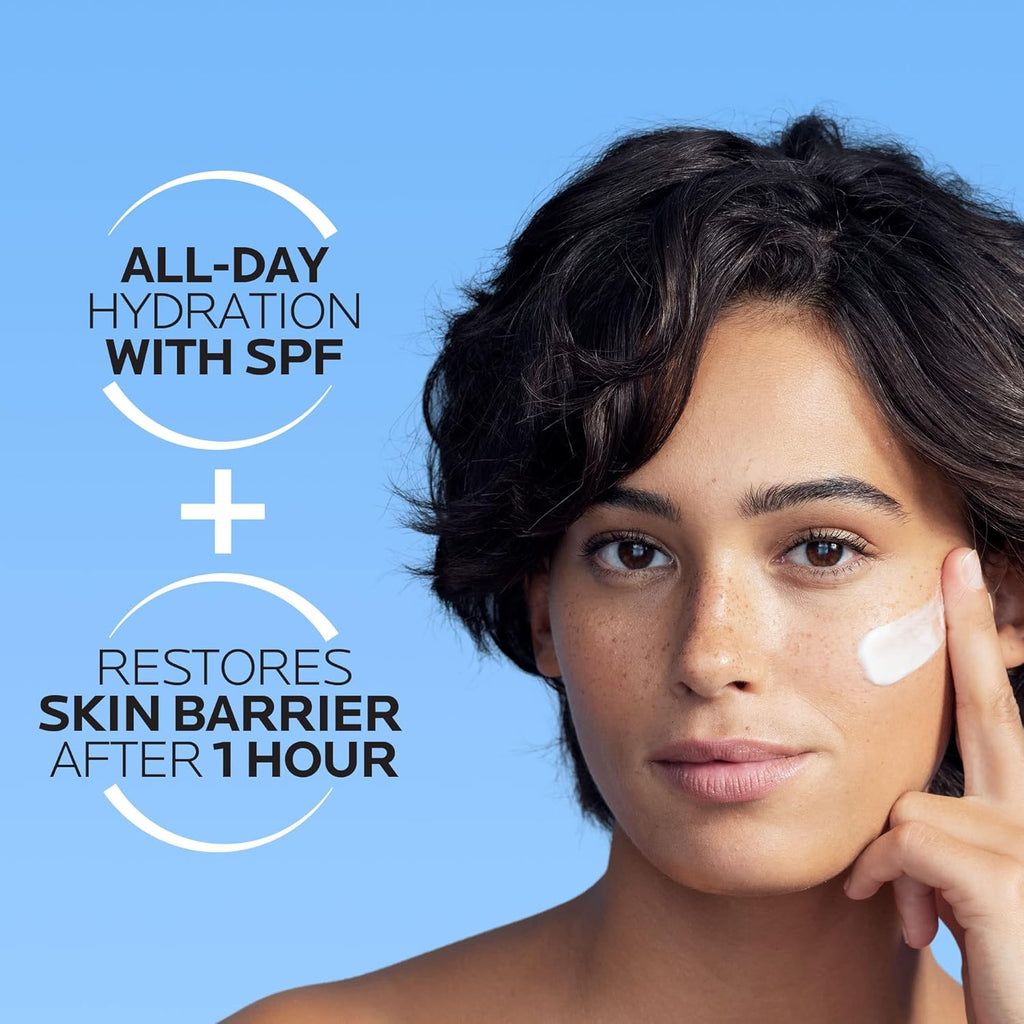 Daily Facial Moisturizer with SPF 30 Niacinamide and Glycerin Oil Free E634