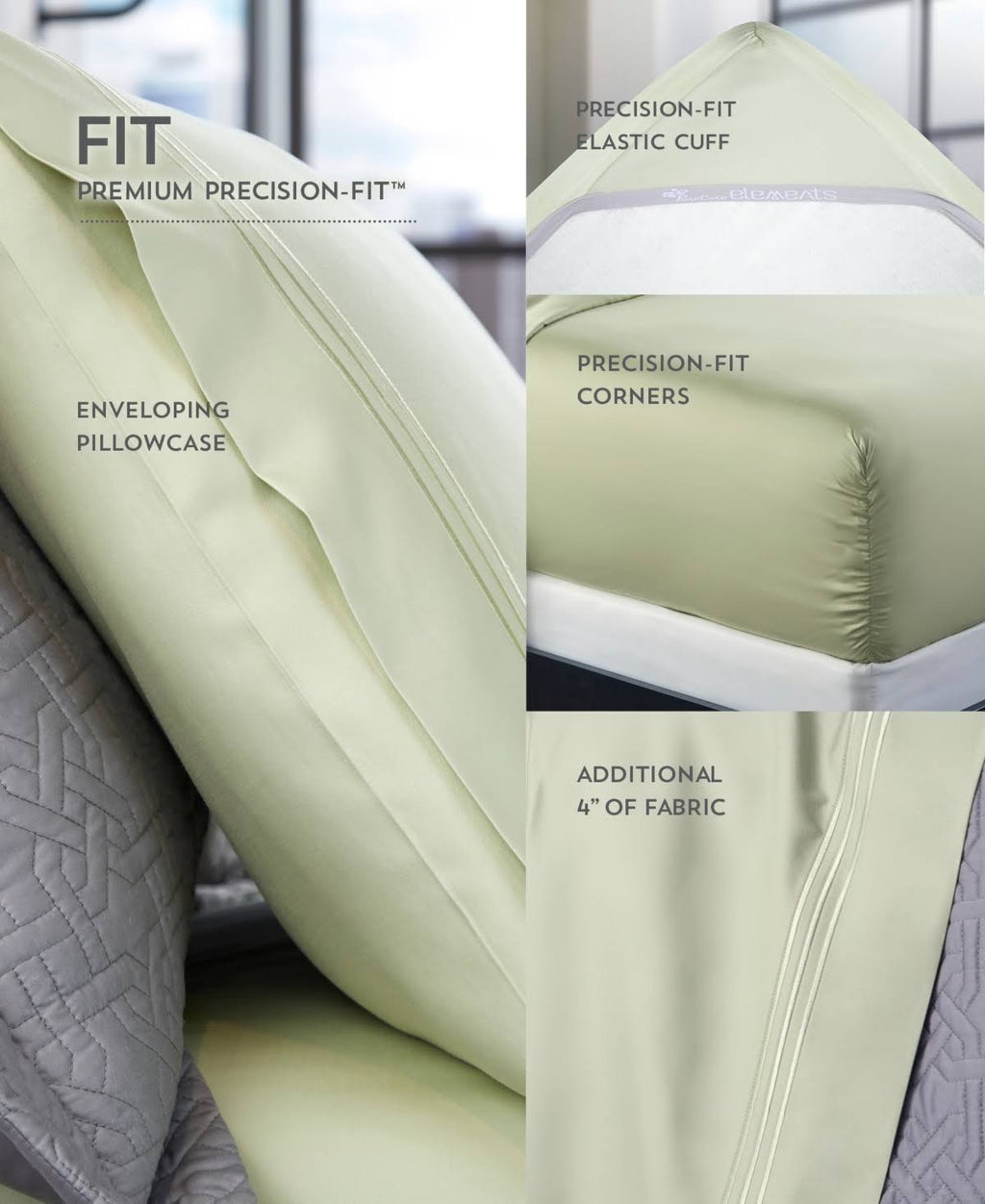 King Dove Grey Sheet Set X212090