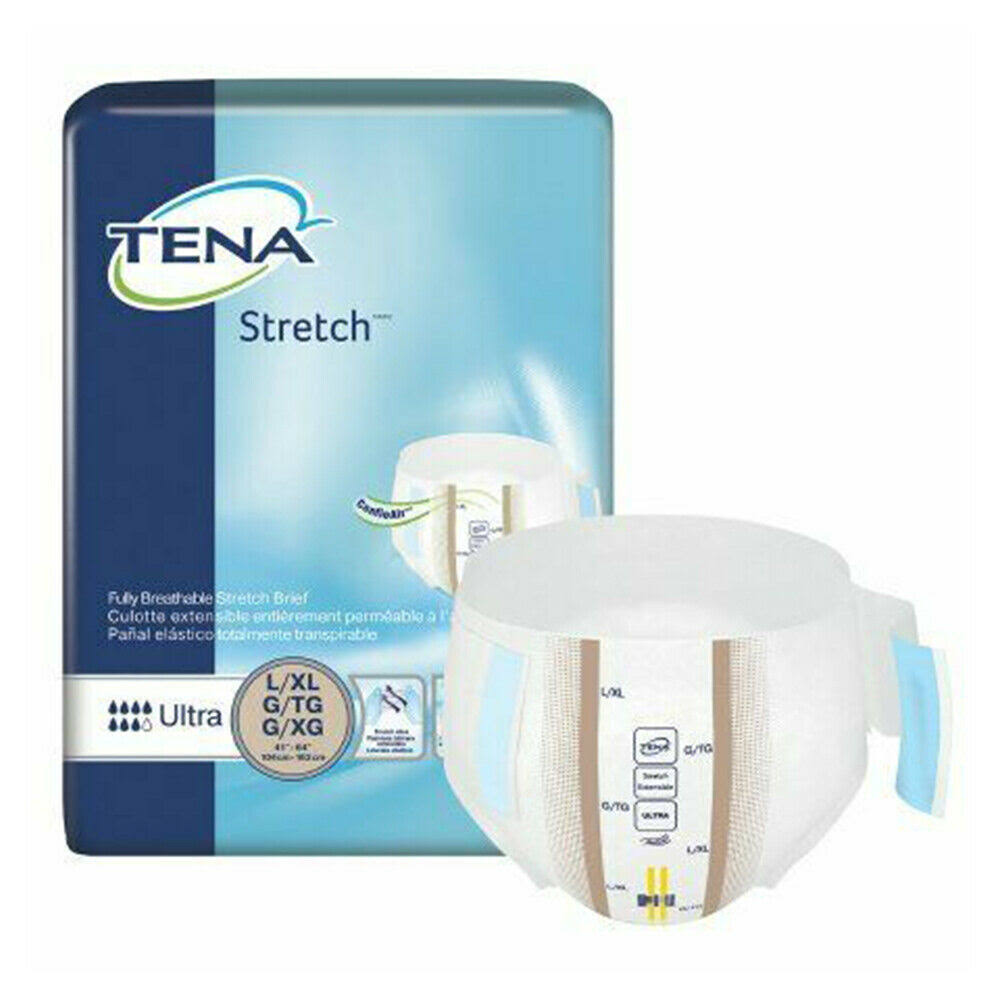 Large/X-Large Stretch Ultra Briefs with Tab Closure, Case of 72 K47859