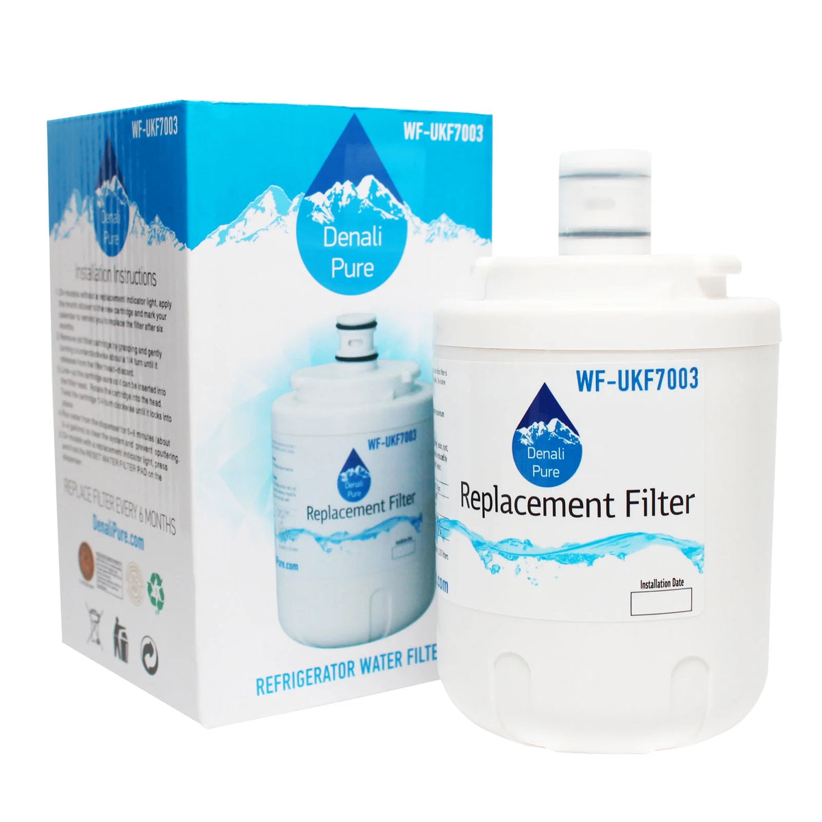 Replacement Refrigerator Water Filter 4-Pack J454