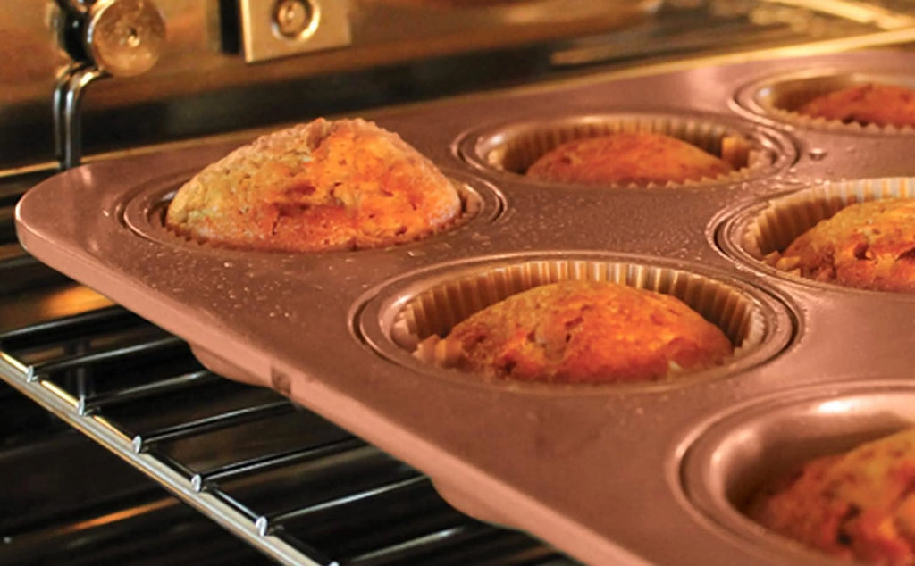 Copper Nonstick Bakeware Set 6 Piece E452