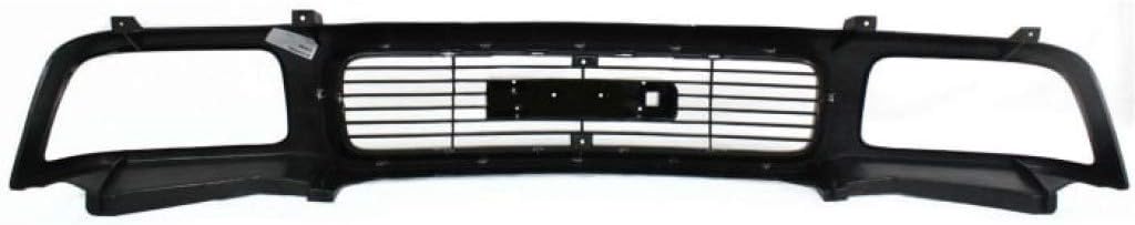 Painted Silver Shell Grille Assembly with Gray Insert for GMC Sonoma 1994-1997 D85920