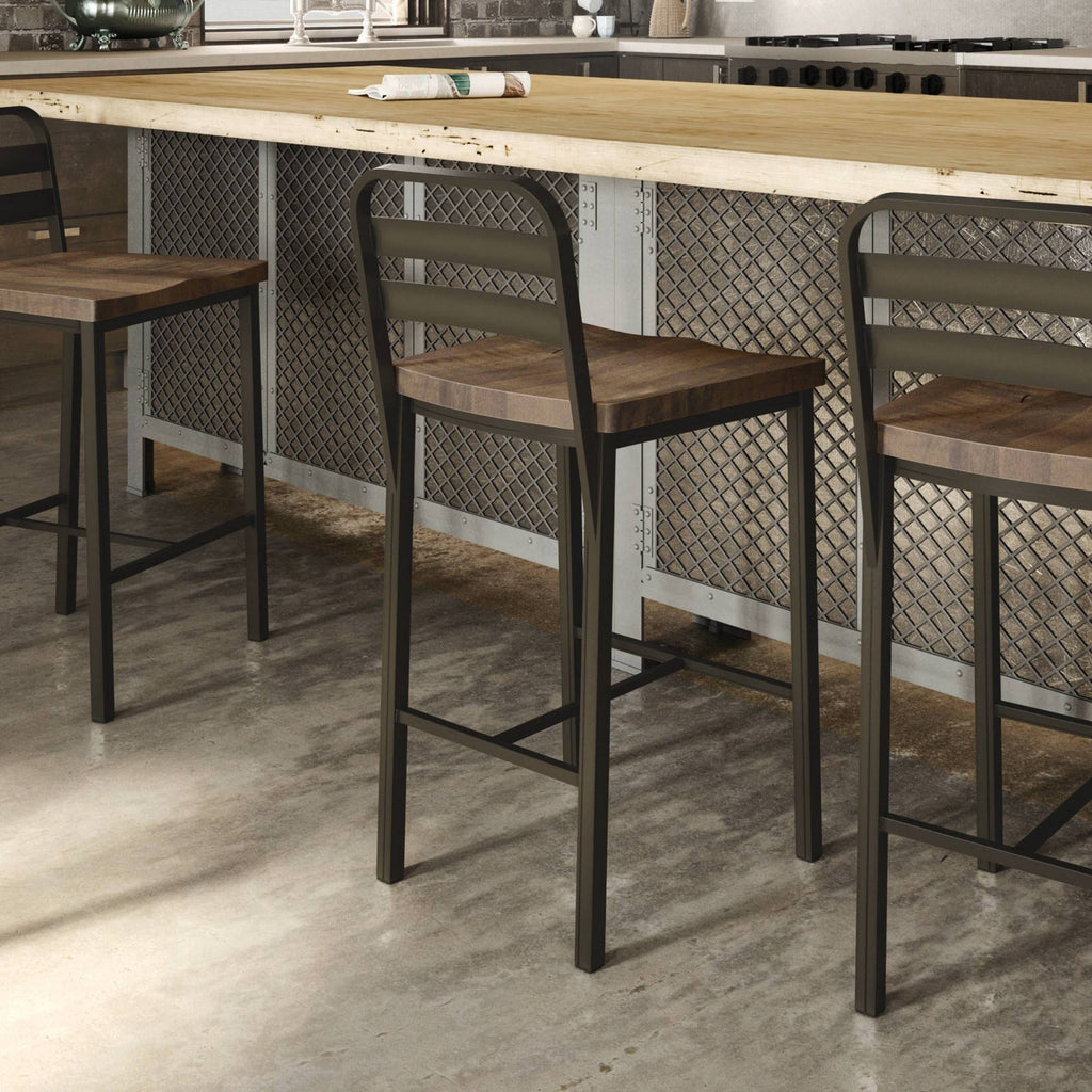 Brown Counter Stool W30656