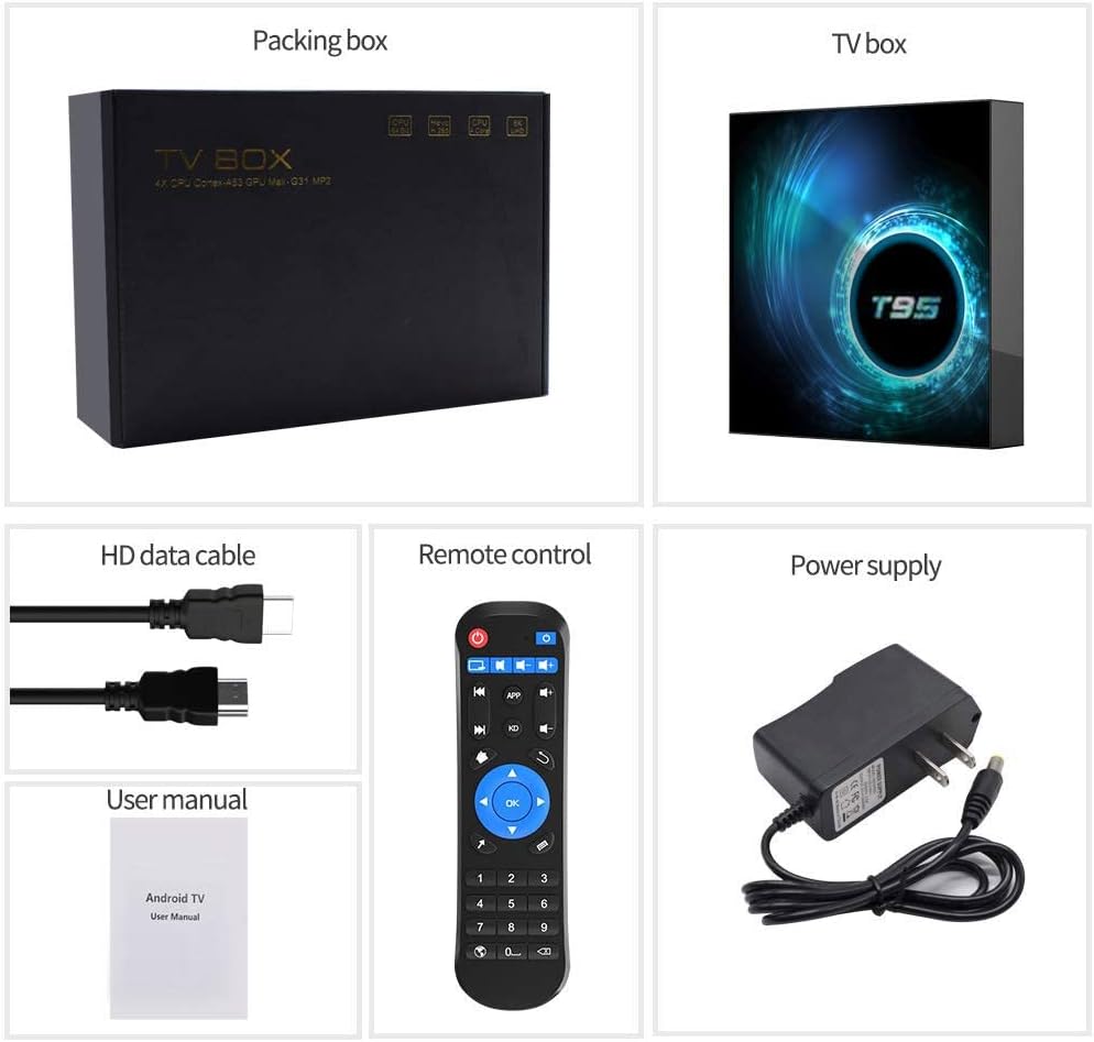 Android 10.0 Smart TV Box 4GB RAM 32GB eMMC V2120