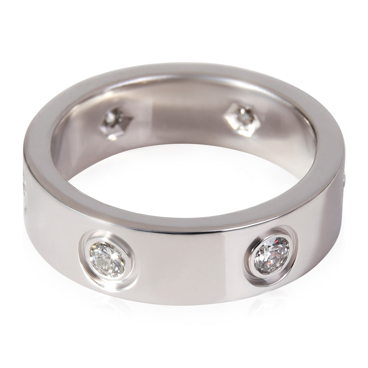 18k White Gold Diamond Ring T114095