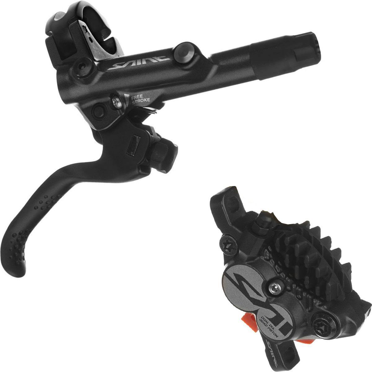 Black Pre-Bled Rear Disc Brake with Metal Pad N616