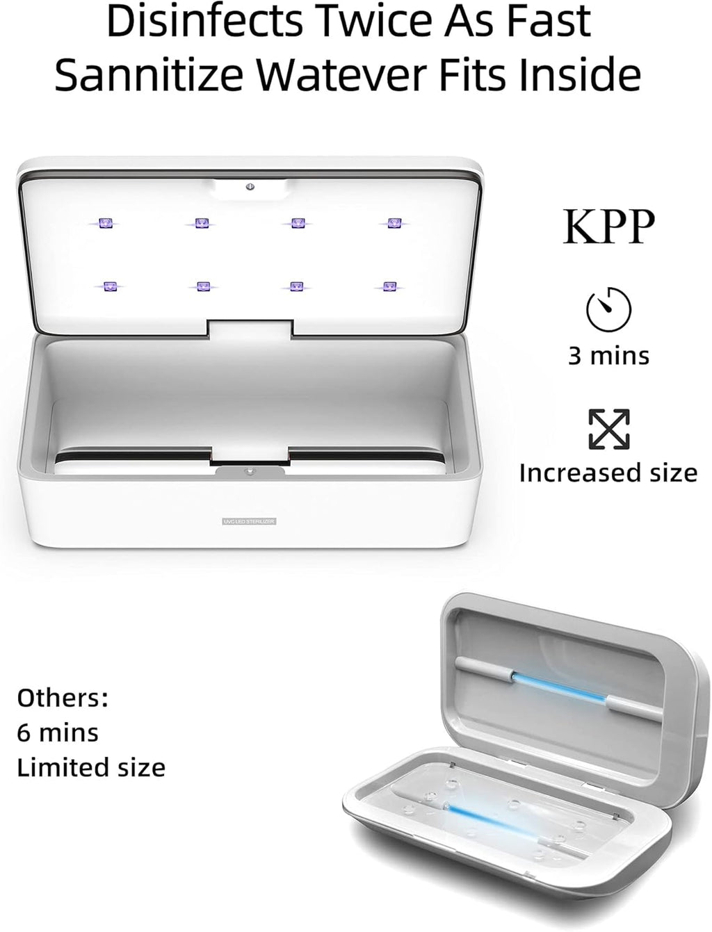 UV-C Light Sanitizer Box for Smartphone X13559