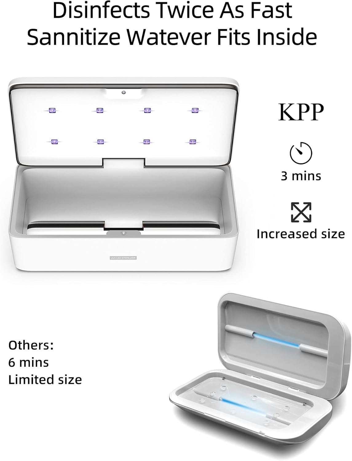 UV-C Light Sanitizer Box for Smartphone X13559