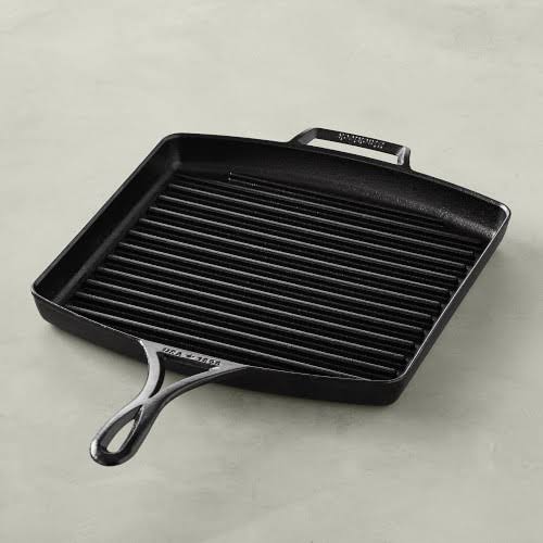 Blacklock Triple Seasoned Cast Iron Square Grill Pan X4608