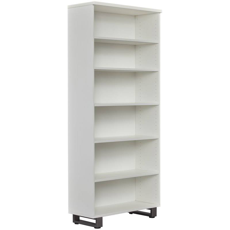 White Bookcase M695
