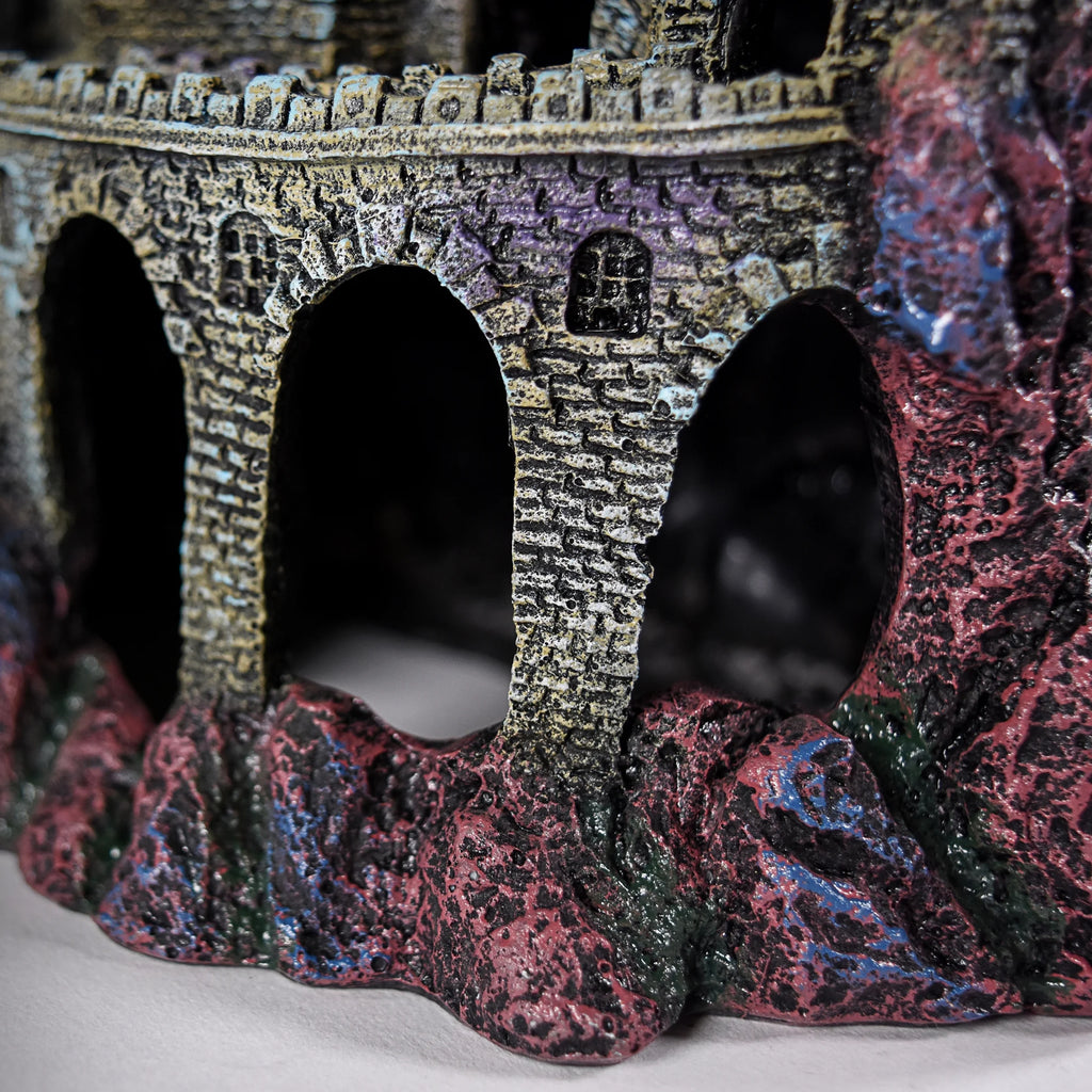 Magical Castle Aquarium Decoration I292