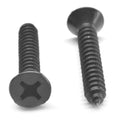 Black Oxide Phillips Flat Head Sheet Metal Screw H185