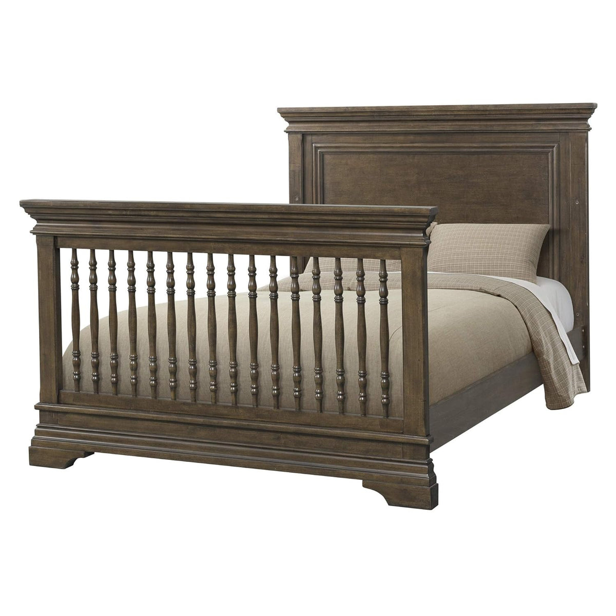 Brushed Rosewood Convertible Crib K120