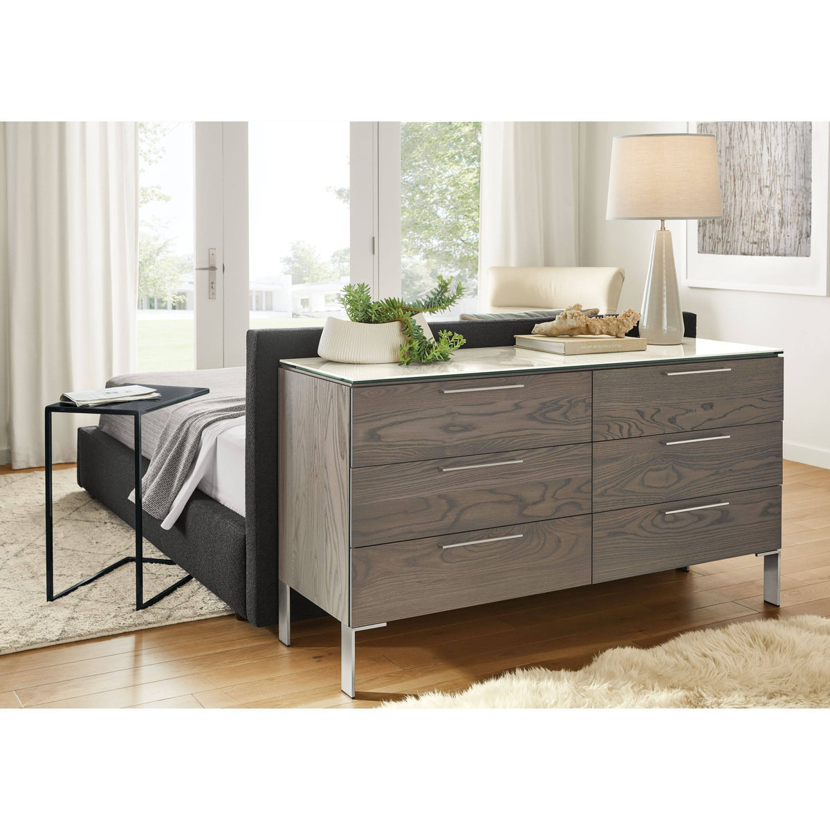 Slim C-Shaped Table D30654