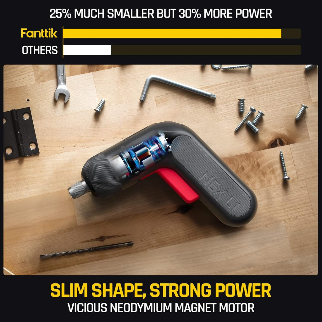 Cordless Car Vacuum & Cordless Screwdriver J7696
