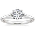 1.50 CT Diamond Solitaire Ring, 14K White Gold A70296