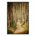 Framed Photographic Print, 43x22 H x 30x22 W x 1.5x22 D, Green H7322