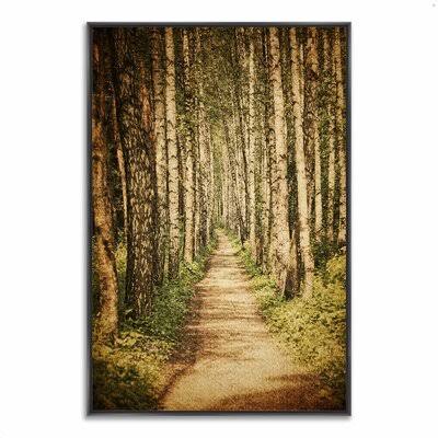 Framed Photographic Print, 43x22 H x 30x22 W x 1.5x22 D, Green H7322