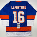 Autographed Blue Hockey Jersey I99279