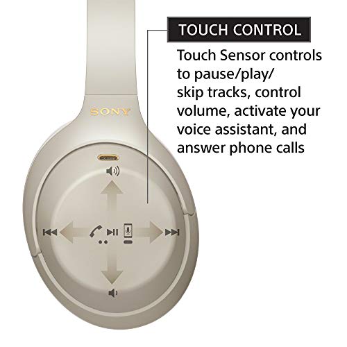 Black Wireless Noise Canceling Overhead Headphones X68066