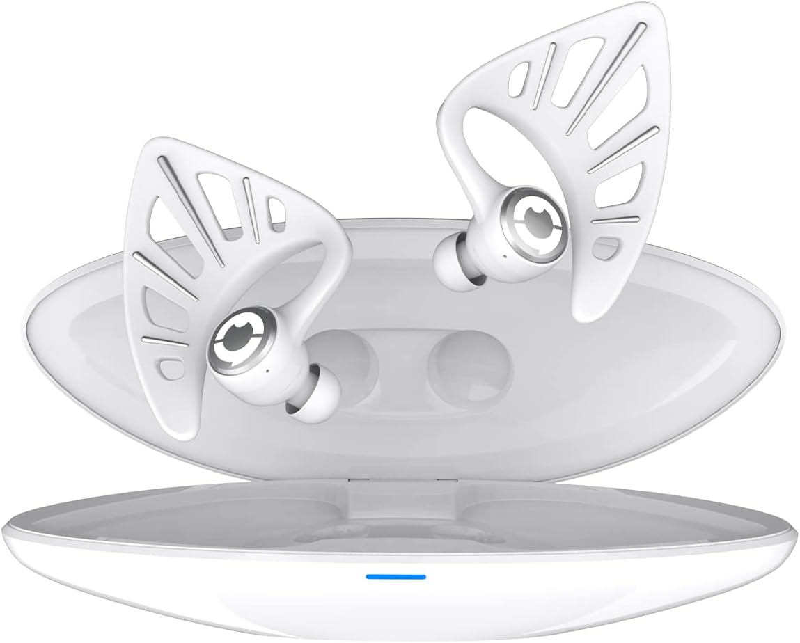 White Wireless 5.0 Earphones with Charging Case T102