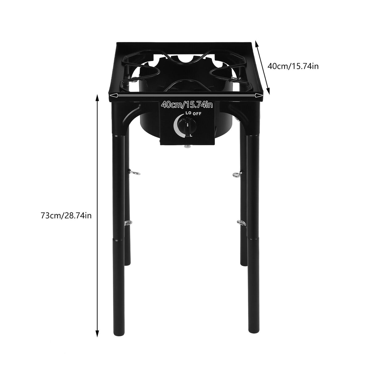 Portable Propane Gas Burner Outdoor Cooker Stove W741