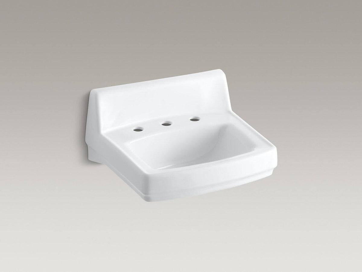 Bathroom Sink with Widespread Faucet Holes Q6056