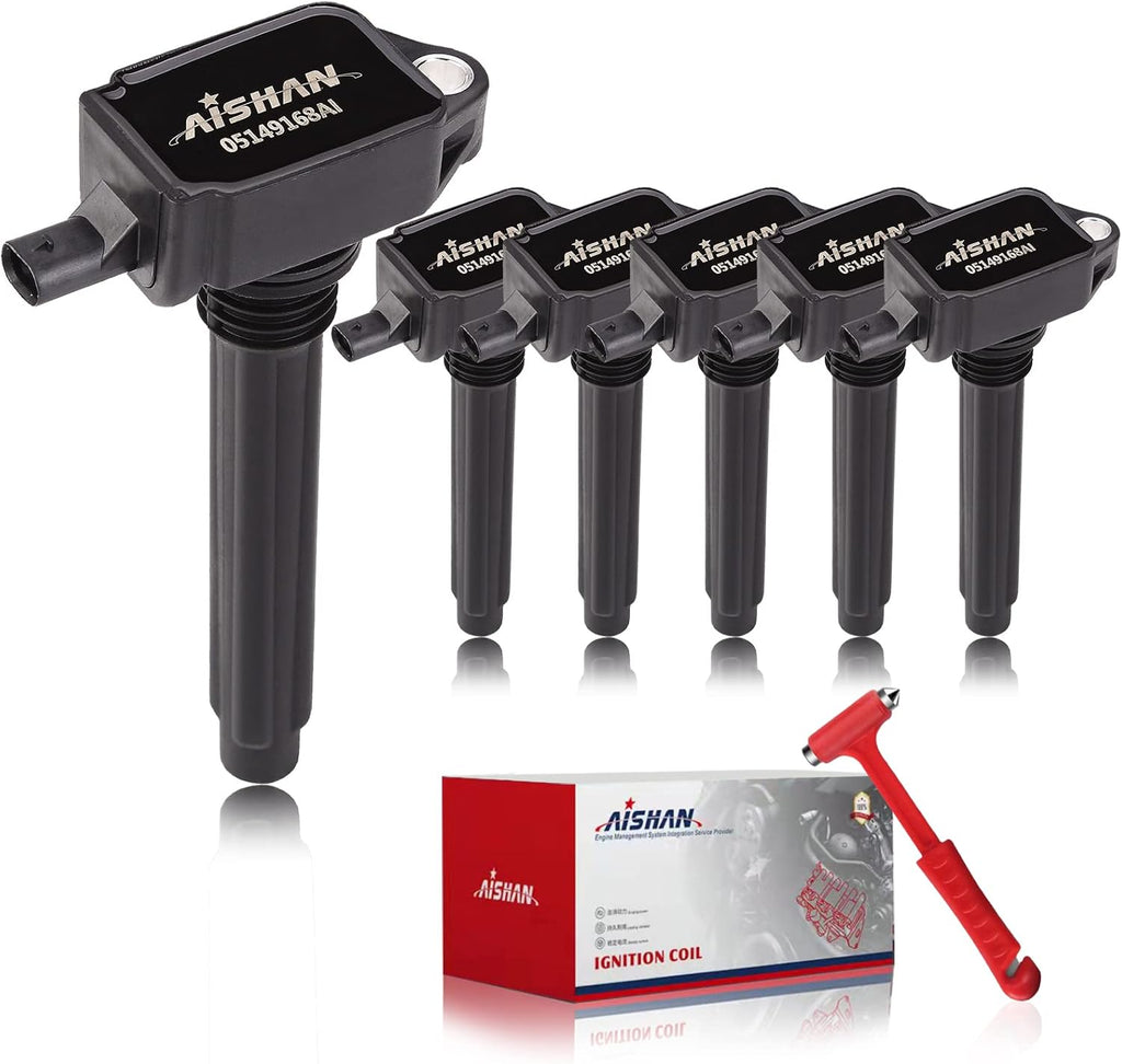 Set of 6 Ignition Coil Pack Compatible with 3.6L V6 M849880