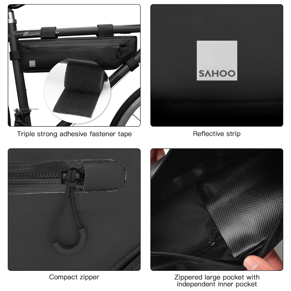 Waterproof Large Capacity Bike Frame Bag J50766