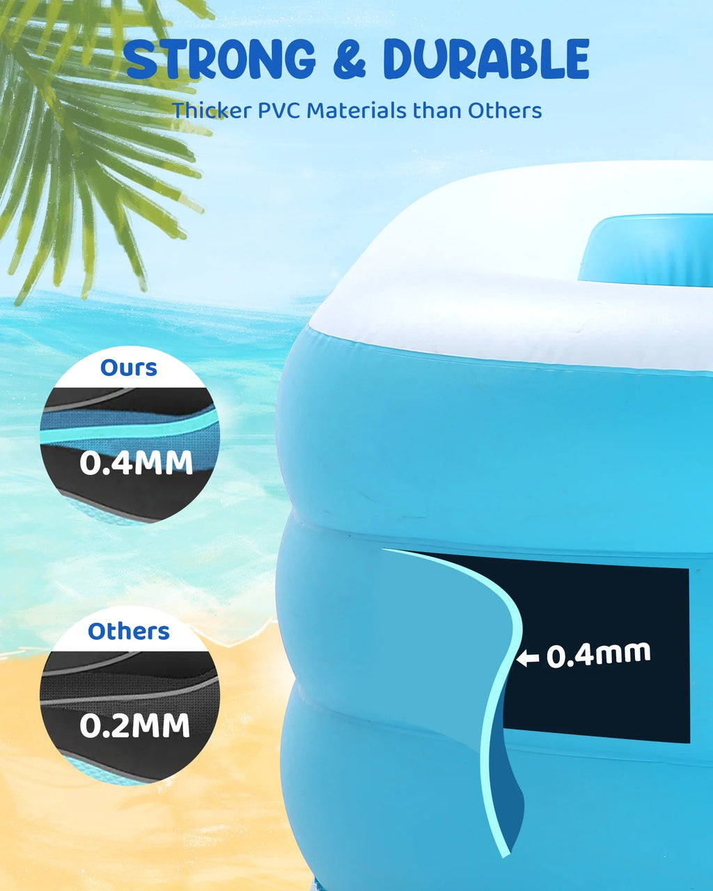 95In Inflatable Swimming Pool R908428
