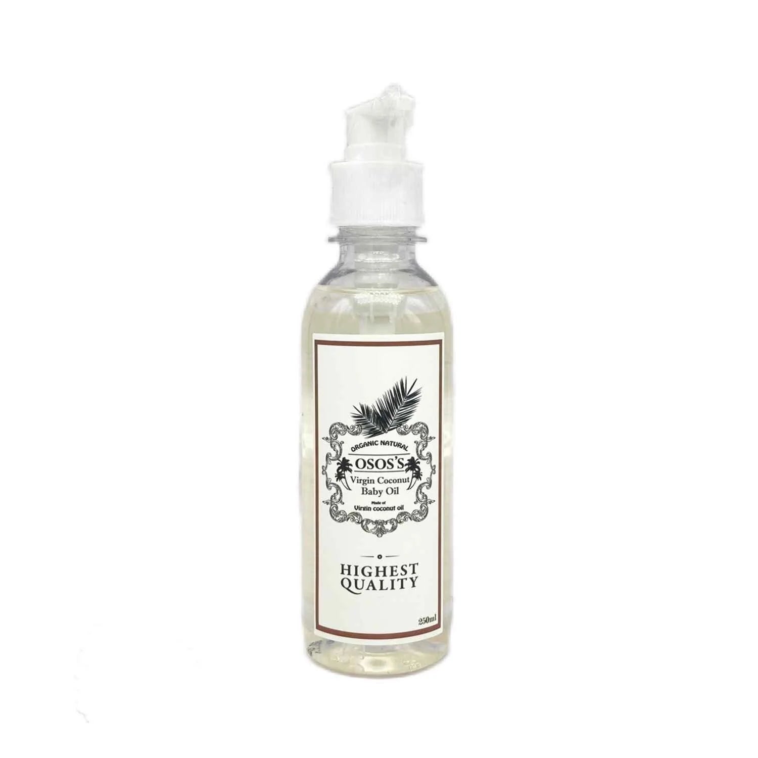 Natural Virgin Coconut Oil Baby Oil 250.0g/ml N767