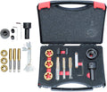 12 Pcs Tap and Die Set, Thread Repair Tool Kit M12x 1.25 M12 x 1.5 M14x1.5 F290083