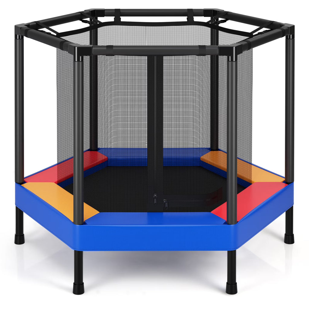 48’’ Hexagonal Shape Toddler Trampoline M860144