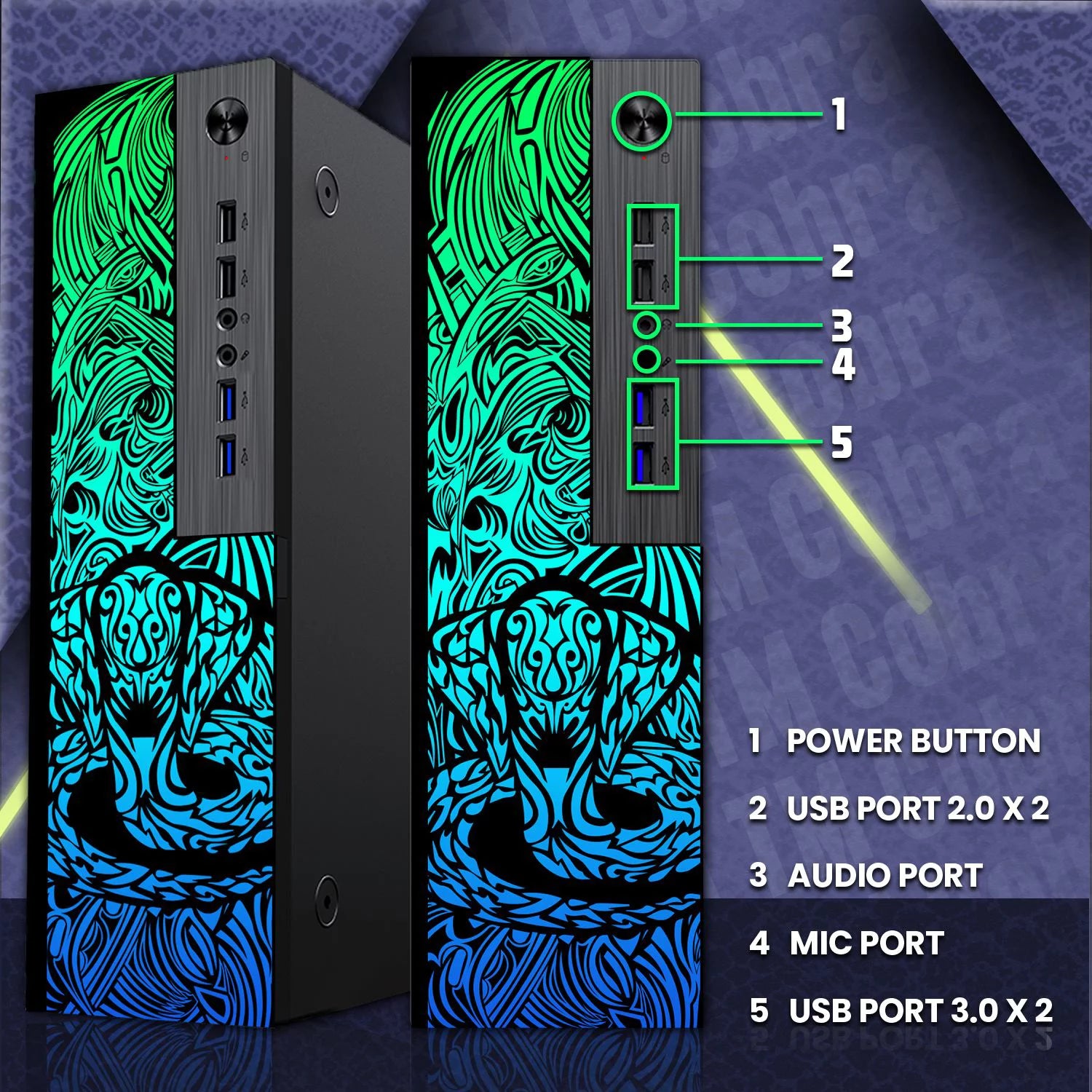 Restored Gaming Desktop PC, Intel Core i5 12th Gen, AMD RX 550, 16GB RAM, 1TB SSD, 4TB HDD, 24 Inch LED Monitor, Win 11 Home (Refurbished) C8298