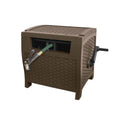Mocha Brown Manual Hose Reel Cart I6688