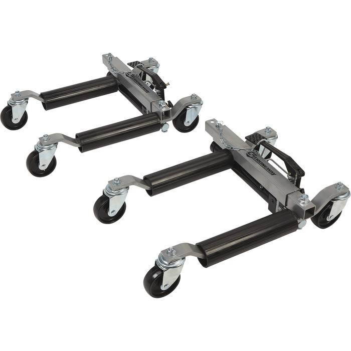 12inch Hydraulic Vehicle Jacks - Pair, 3000-Lb. Total Capacity E5485