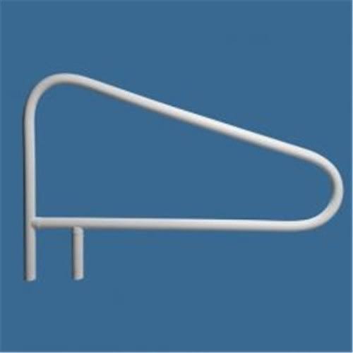 Beige Metal Hand and Grab Rail 3 Bend 52 x 32 in. D3345
