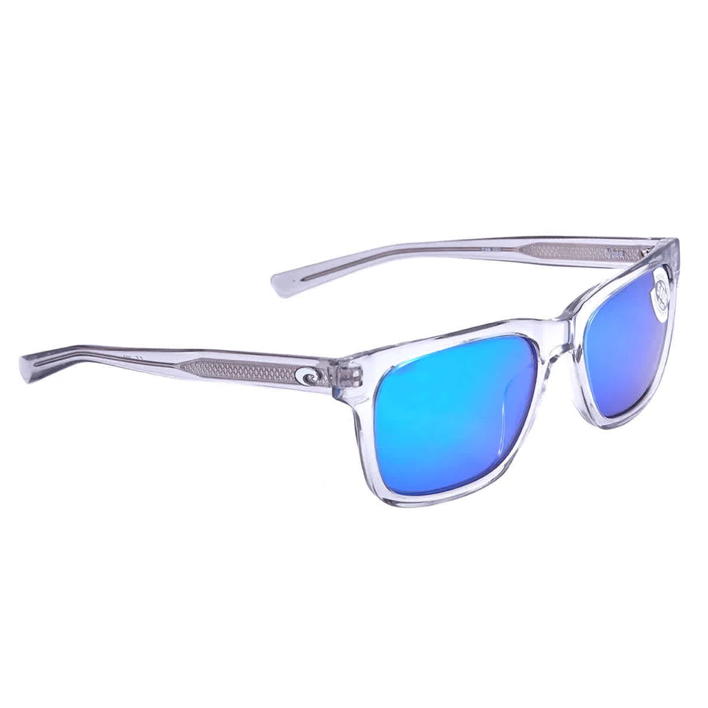 Polarized Blue Mirror 580G Square Sunglasses B5909