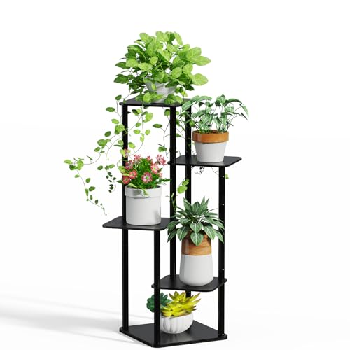 5 Tier Bamboo Plant Stand O6629
