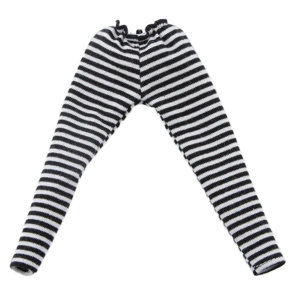 Stripe Tights Leggings for 1:6 Doll Blythe Clothes Q8307