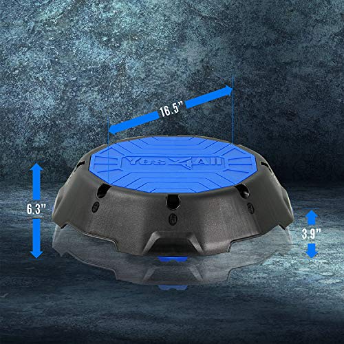 2-in-1 Adjustable Aerobic Step Platform with Rocker Balance Board Legs Q40705