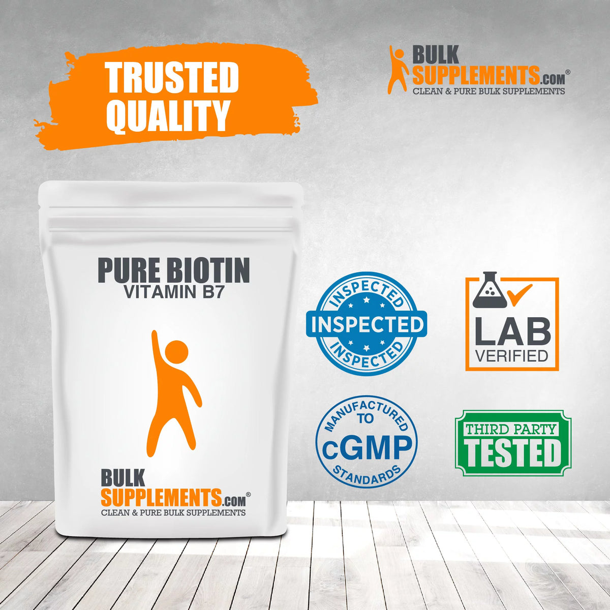 Pure Biotin (Vitamin B7) - 100 Grams O268773