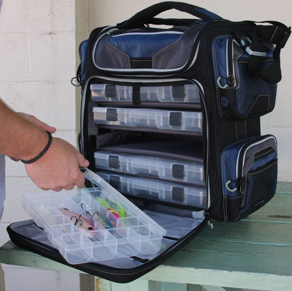 Rolling Tackle Bag with 5 3700 Trays H149871