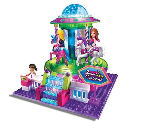 Lite Brix Carousel Playset V7588