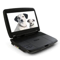 10-inch Portable DVD Player with Rechargeable Battery Black Z970